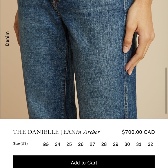 never worn before khaite women jeans size 29 - Picture 2 of 2